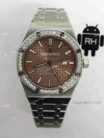 Fake Swiss Audemars Piguet Royal Oak Watch Diamond Bezel